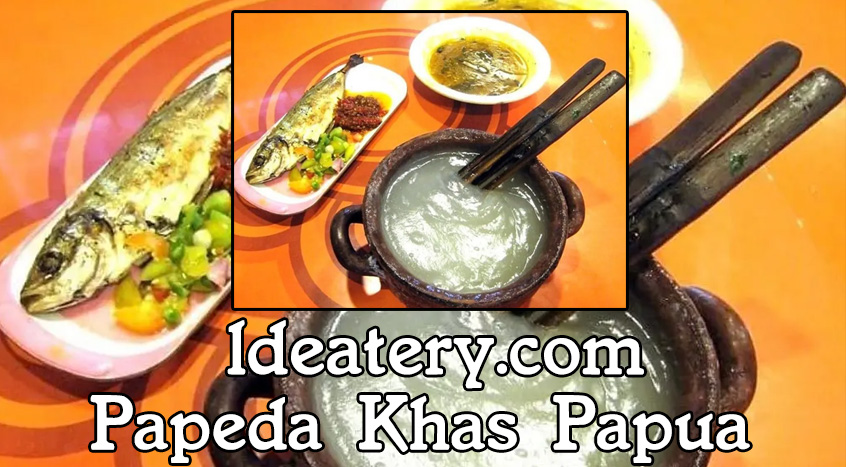 Papeda Masakan Lebaran Khas Papua