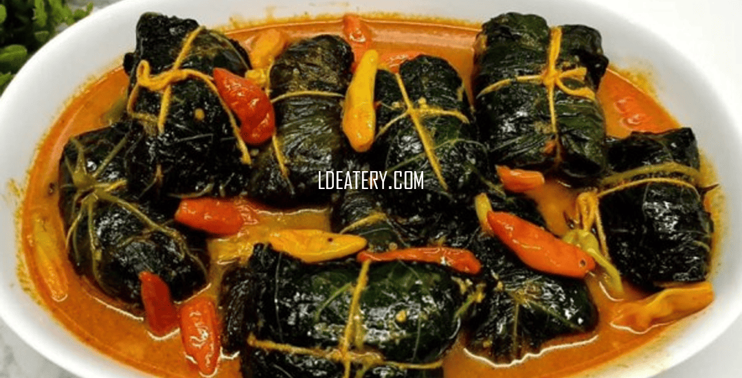 Buntil daun pepaya